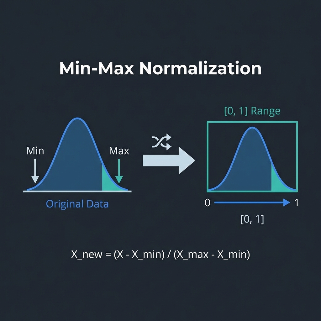 Min-Max Normalization Diagram